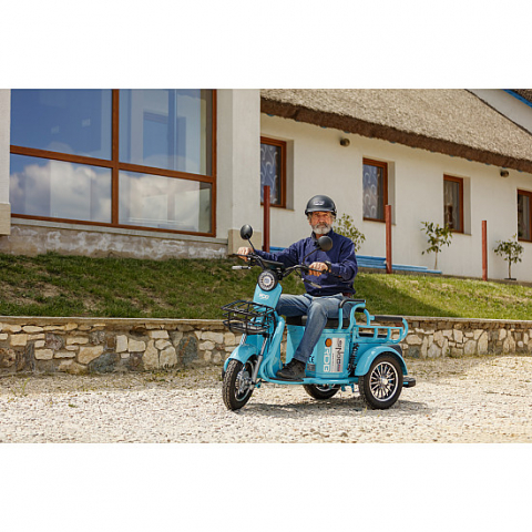 Triciclu Electric RDB SINOE PRO – 1160W, 25 km/h, Fără Permis, Autonomie 55 km [9]