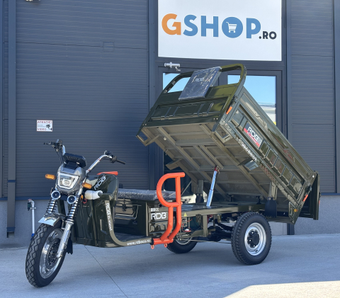 Vehicule de Lucru si Transport - Triciclu electric RDB XL-Klass4  HIDRAULIC fara permis, 4000W, 25 km/h