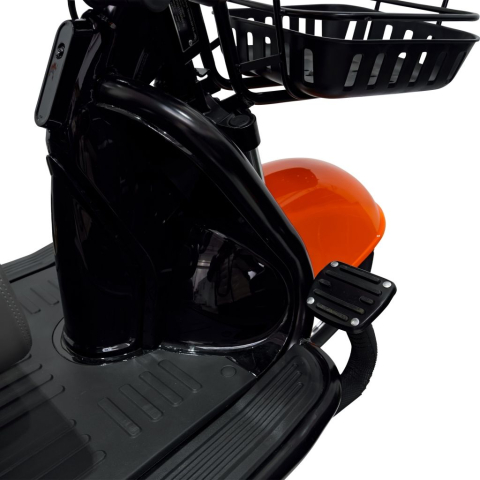 Triciclu electric RURIS Pilot 3010N Negru, 1600W, 2 locuri, autonomie pana la 50 km [8]