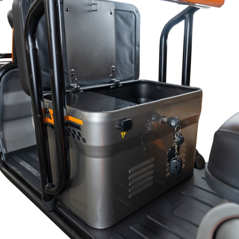Triciclu electric RURIS Pilot 3040G GRI, 25 km/h, 2 locuri, 2000W, autonomie pana la 50 km, CIV inclus [6]