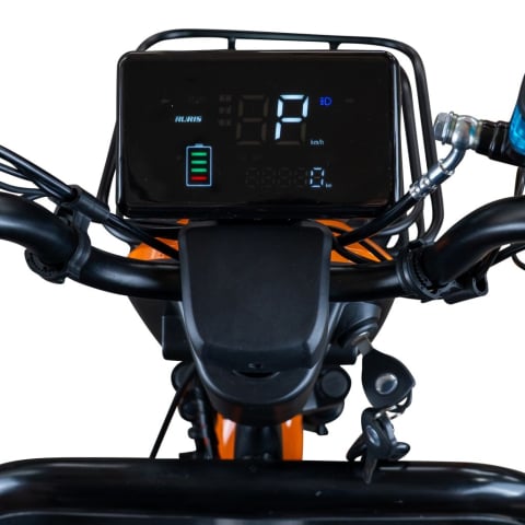 Triciclu electric RURIS Pilot 3040G GRI, 25 km/h, 2 locuri, 2000W, autonomie pana la 50 km, CIV inclus [3]