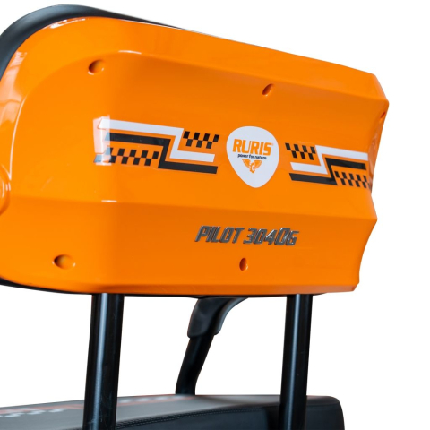 Triciclu electric RURIS Pilot 3040G GRI, 25 km/h, 2 locuri, 2000W, autonomie pana la 50 km, CIV inclus [15]