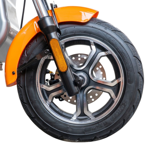 Triciclu electric RURIS Pilot 3040G GRI, 25 km/h, 2 locuri, 2000W, autonomie pana la 50 km, CIV inclus [11]