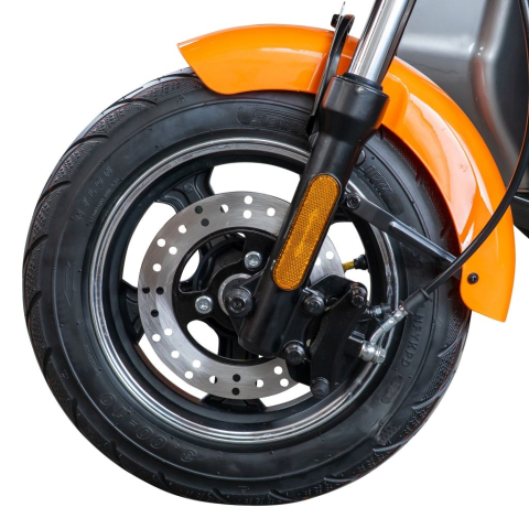 Triciclu electric RURIS Pilot 3040G GRI, 25 km/h, 2 locuri, 2000W, autonomie pana la 50 km, CIV inclus [12]