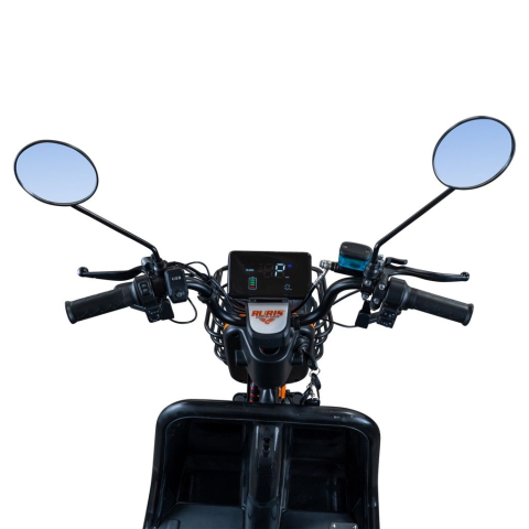 Triciclu electric RURIS Pilot 3040N, 25 km/h, 2 locuri, 2000W, autonomie pana la 50 km, CIV inclus [18]