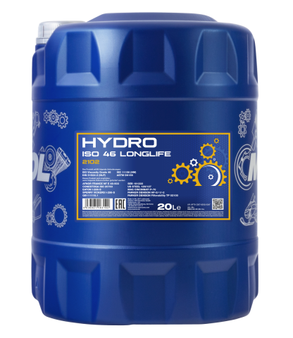 Ulei hidraulic MANNOL Hydro ISO 46 HLP HM 2102 - 20 Litri