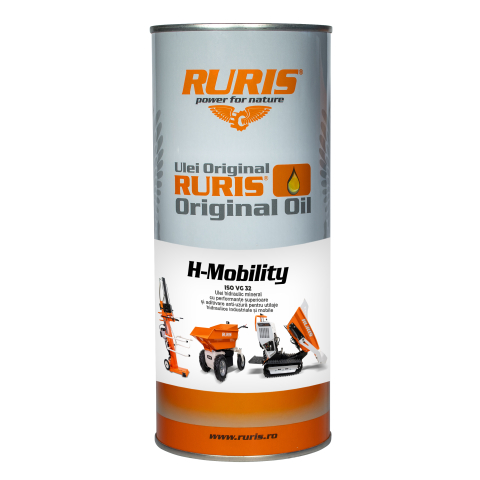 Ulei hidraulic RURIS H-Mobility H32,  ISO  VG 32, ambalaj 1l