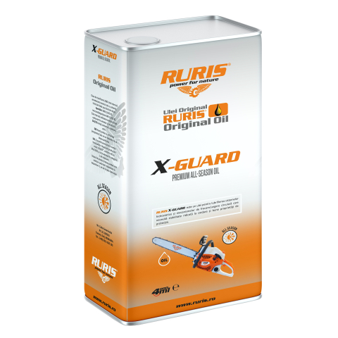 Ulei lant drujba RURIS X-Guard 4L – lubrifiant profesional pentru motofierastrau