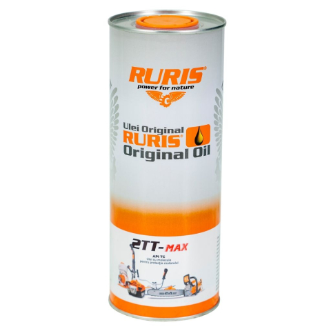 Accesorii utilaje agricole - Ulei motor Ruris 2 timpi, 2TT-MAX, ambalaj 1l