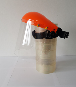 Viziera protectie fata GSHOP cu ecran transparent si cu ecran din plasa cadou [3]