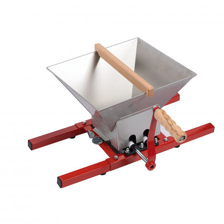 Zdrobitoare de fructe si legume - Zdrobitor manual de fructe cu role si cuva INOX