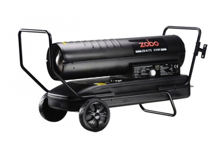 Tunuri de aer cald - Zobo ZB-K175 Tun de aer cald, ardere directa, 51kW