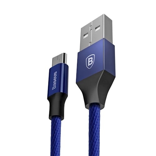 CABLU BASEUS YIVEN MICRO USB 150cm, NAVY BLUE [3]