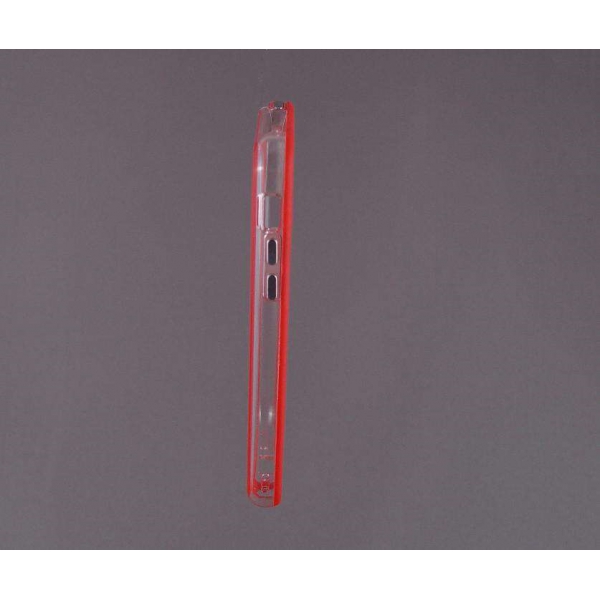 Bumper husa protectie iPhone 5C margine silicon ROSU [1]