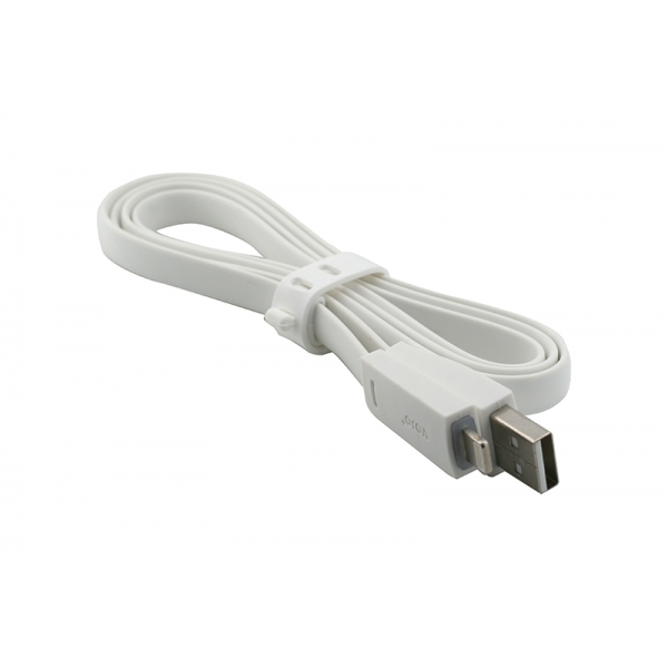 USB Cablu My-Basic iPhone 5/6 Alb [1]