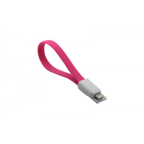 USB Cablu My-Magnet compatibil cu iPHONE 5/6 Roz [1]