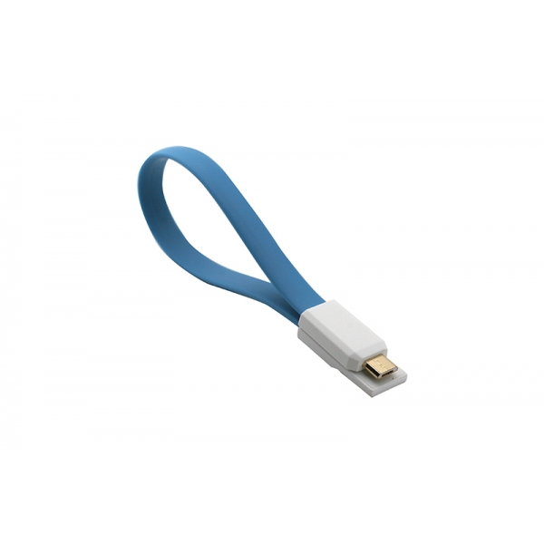 USB Cablu My-Magnet Micro USB Albastru [1]