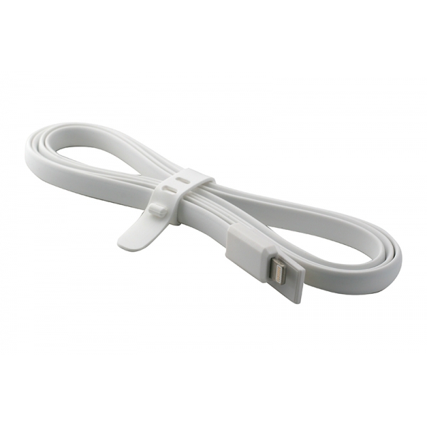 USB Cablu My-Trim compatibil cu iPHONE 5/6 Alb [1]