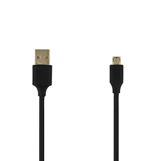 CABLU MICRO USB (REVERSIBIL) 100cm, BLACK [2]
