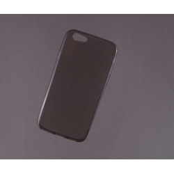 HUSA bumper iPhone 6 din gel siliconic TRANSPARENT fumuriu [1]