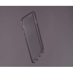 HUSA bumper iPhone 6 din gel siliconic TRANSPARENT fumuriu [2]
