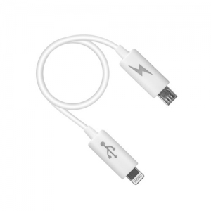 CABLU OTG EMERGENCY MICRO USB - MICRO USB, WHITE [0]