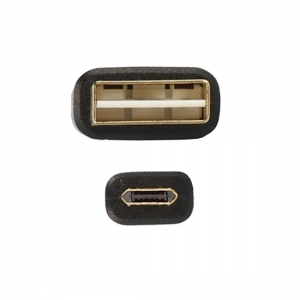 CABLU MICRO USB (REVERSIBIL) 100cm, BLACK [3]