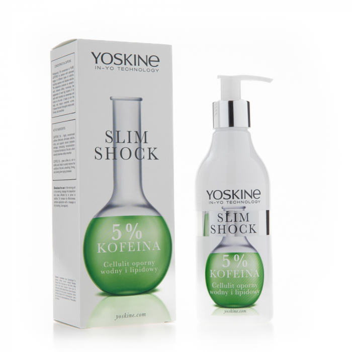 Concentrat anticelulitic, cu 5% cofeină, YOSKINE SLIM SHOCK [3]
