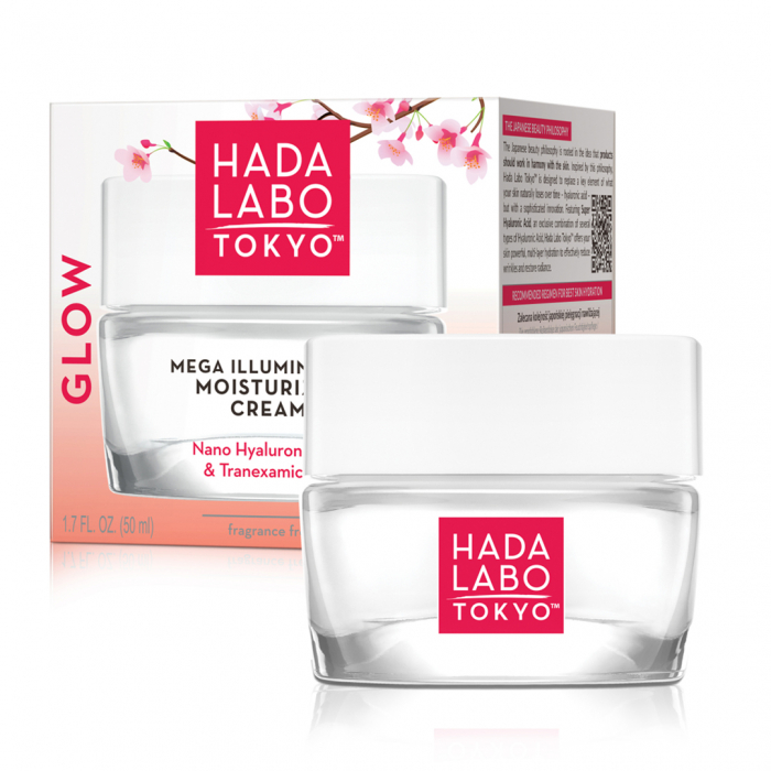 Crema de fata hidratanta iluminatoare de zi si de noapte, HADA LABO TOKYO GLOW [2]