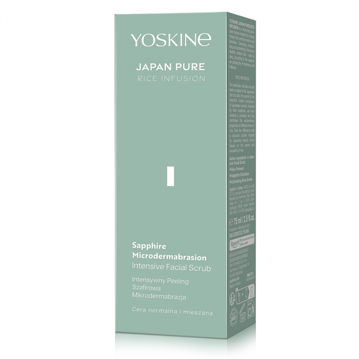 Exfoliant facial intensiv cu microdermabraziune pe baza de orez, YOSKINE JAPAN PURE RICE INFUSION [3]