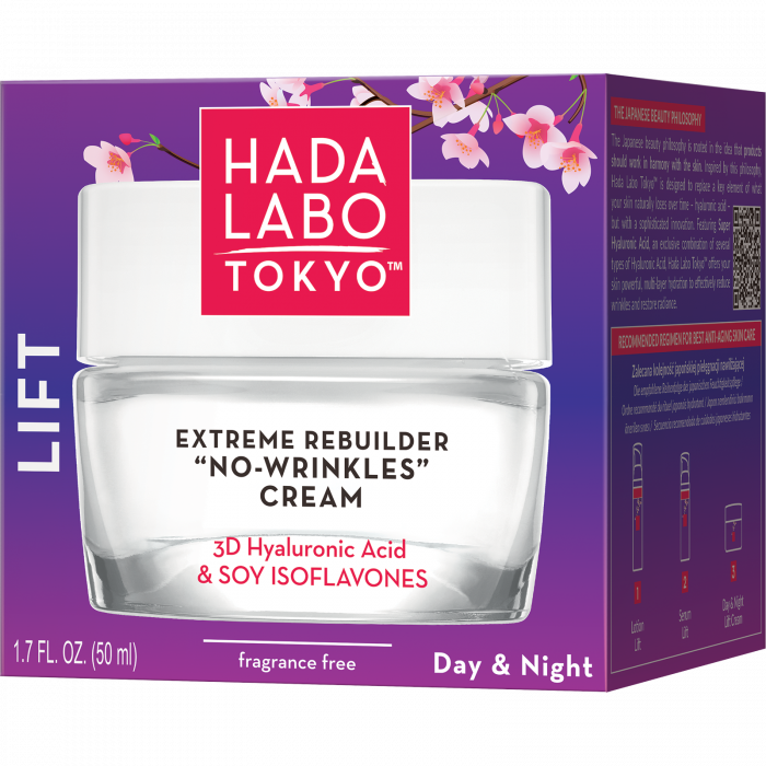 Crema reconstructie extrema, "Fara Riduri", de zi si de noapte, HADA LABO TOKYO LIFT [2]