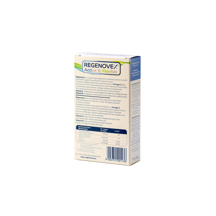 Regenovex Active & Flexible, 30 capsule [2]