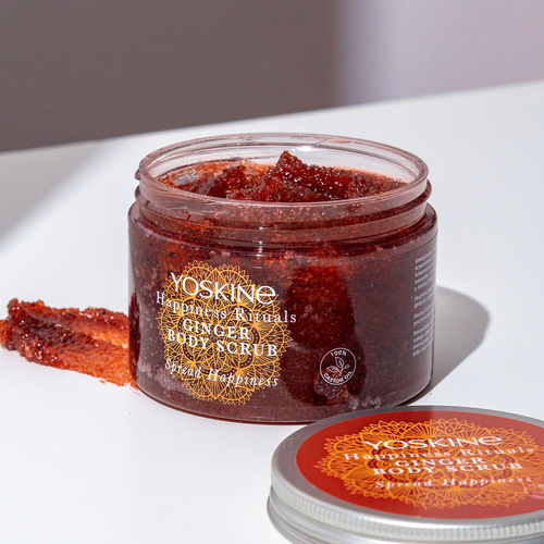 Scrub de corp cu extract de ghimbir, YOSKINE HAPPINESS RITUALS [2]