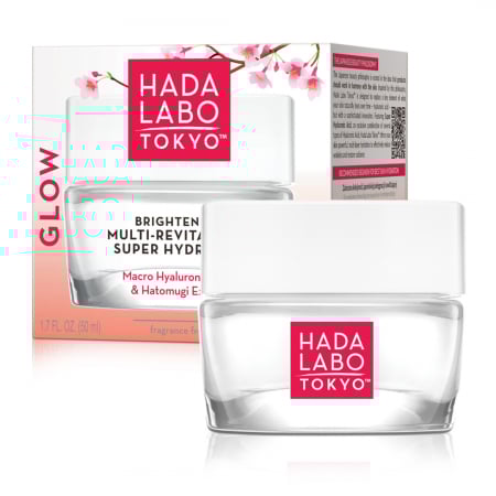Creme de fata - Hidrogel pentru fata multi-revitalizant iluminator pentru zi si noapte, HADA LABO TOKYO GLOW