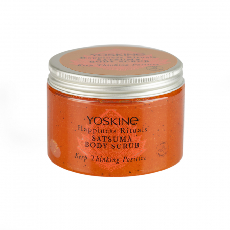 Scrub de corp pe baza de mandarina satsuma, YOSKINE HAPPINESS RITUALS [1]