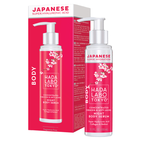 Ingrijire corp - fermitate - Ser concentrat de noapte pentru corp, 200 ml - HADA LABO TOKYO