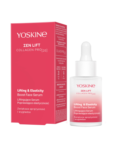 Serum pentru fata - Ser lifting pentru elasticitatea pielii – fata si gat Yoskine Zen Lift Collagen Pro 20