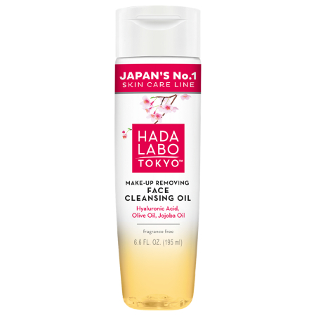Demachiere si curatare fata - Ulei delicat si hidratant pentru curatare si demachiere, 195 ml - HADA LABO TOKYO