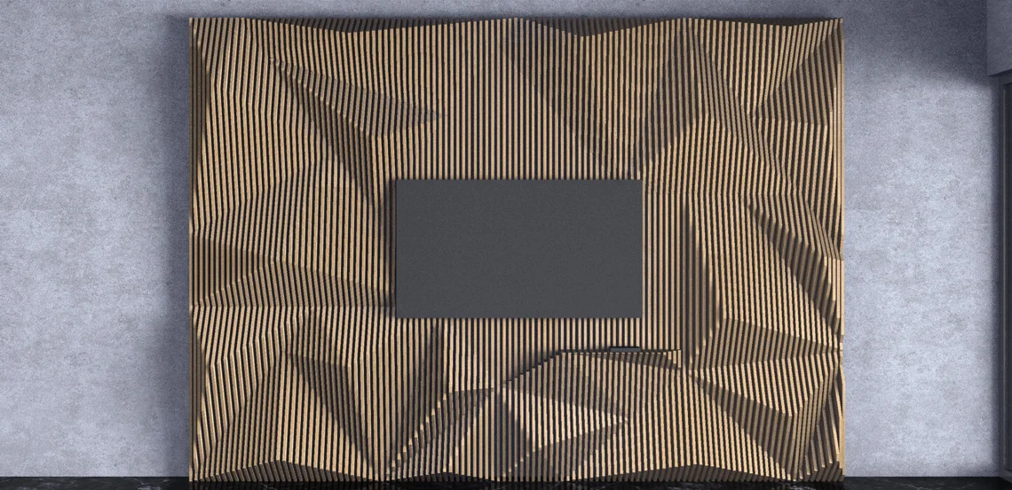 Perete parametric PT007, lemn [5]