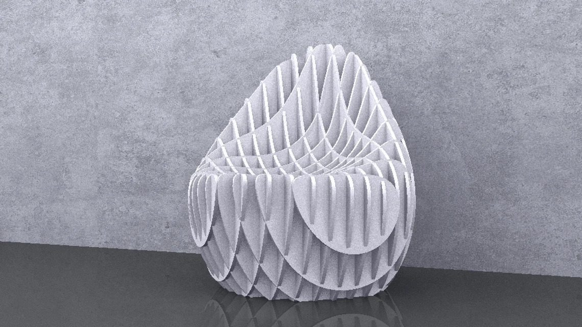 Scaun parametric SP002, lemn [5]