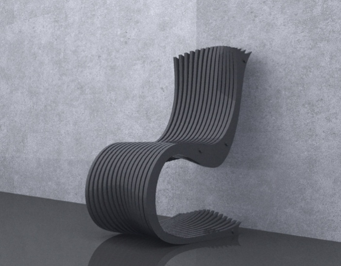 Scaun parametric Throne III, lemn [3]