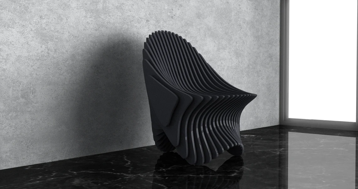 Scaun parametric SP004, lemn [3]