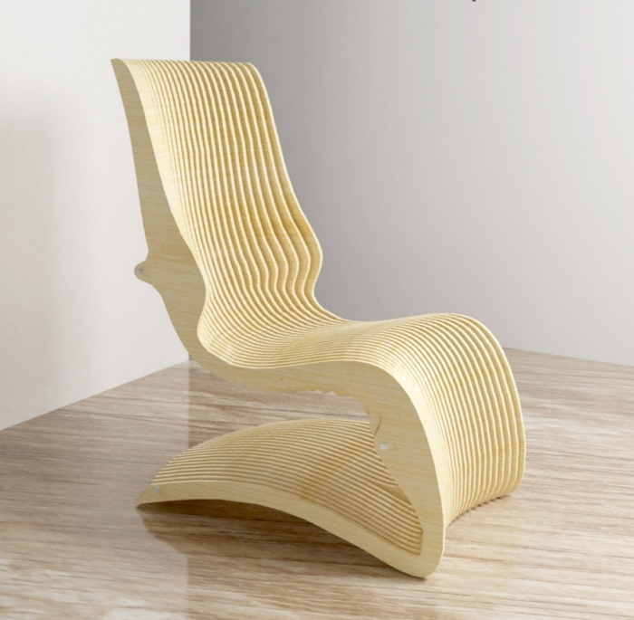 Scaun parametric Throne II, lemn [2]