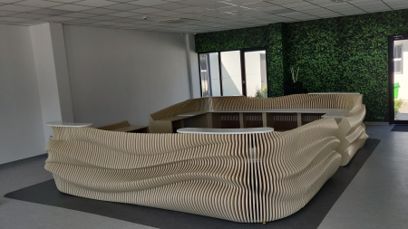 Pentru inspiratie - Birou/receptie parametrica BP010.1