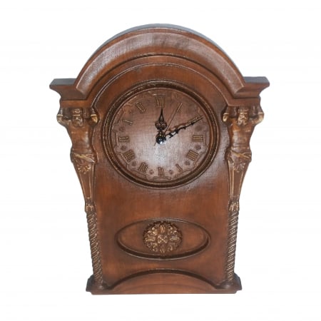 Obiecte decorative - ceas de perete sculptat gubrot
