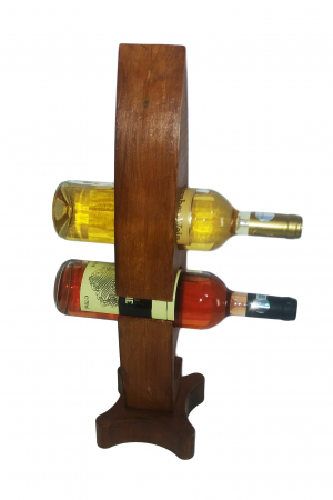 Suport pentru 3 sticle de vin din lemn gubrot [1]