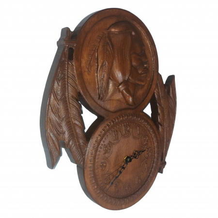 ceas de perete sculptat gubrot [3]