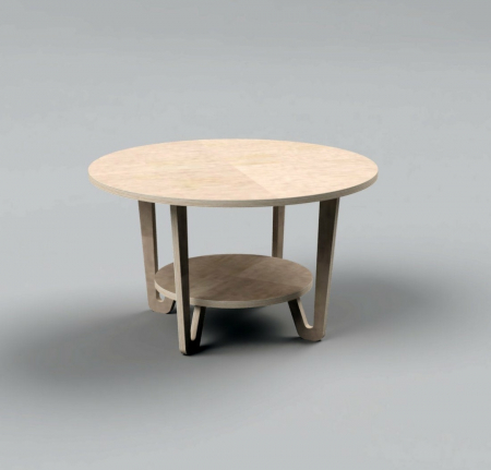 Obiecte decorative - Masa cafea Round I, lemn