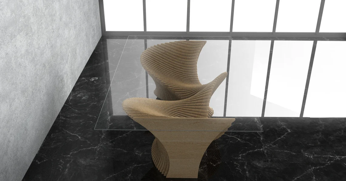 Masa parametrica MP004, lemn [2]