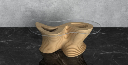 Masa parametrica MP009, lemn [4]